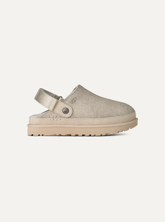 Goldenstar Crackle Glide Women's Leather Clog – Crackle White 2.5 | Lastorai