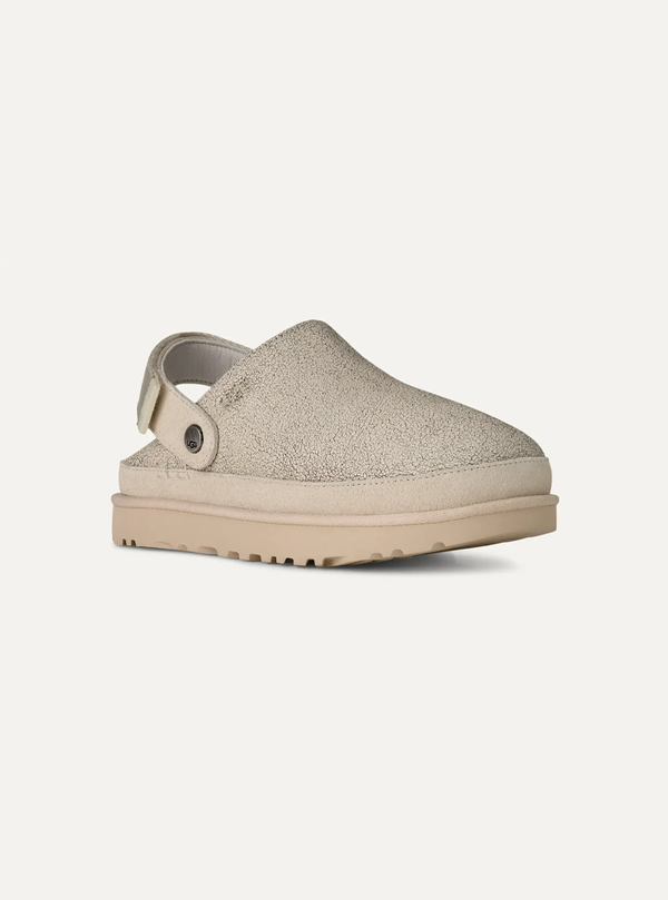 Goldenstar Crackle Glide Women's Leather Clog – Crackle White 6.5 | Lastorai