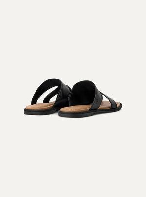 Matira Women's Suede Slide Sandals – Chestnut 7.5 | Lastorai