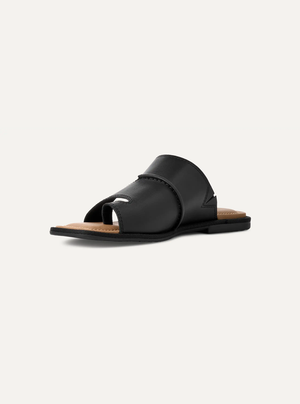Matira Women's Suede Slide Sandals – Chestnut 8 | Lastorai