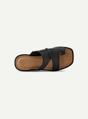 Matira Women's Suede Slide Sandals – Chestnut 9 | Lastorai