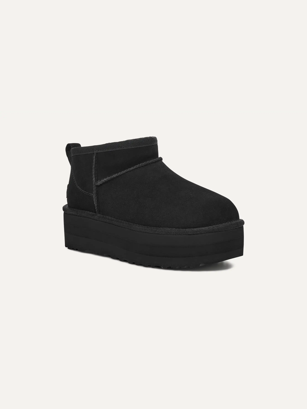 Classic Ultra Mini Platform Women's Boots – Charcoal 3.5 | Lastorai