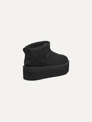 Classic Ultra Mini Platform Women's Boots – Charcoal 4.5 | Lastorai