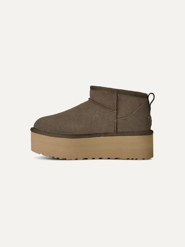 Classic Ultra Mini Platform Women's Boots – Chestnut Brown 7.5 | Lastorai