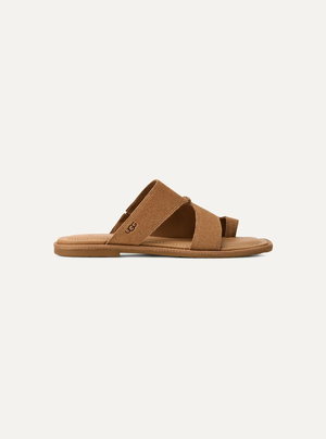 Matira Women's Suede Slide Sandals – Mustard Seed 6.5 (LAST PIECE) | Lastorai