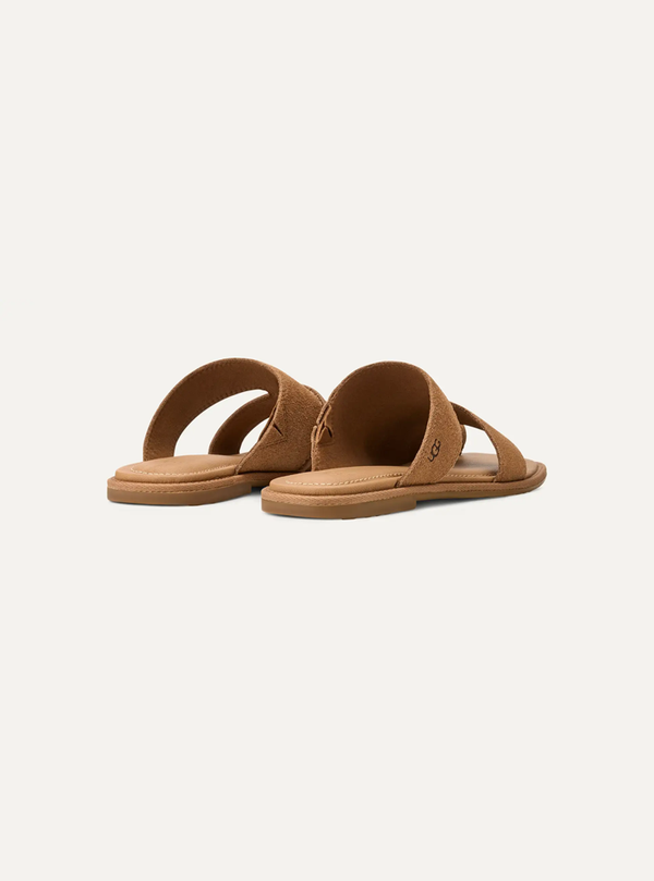 Matira Women's Suede Slide Sandals – Mustard Seed 8 | Lastorai