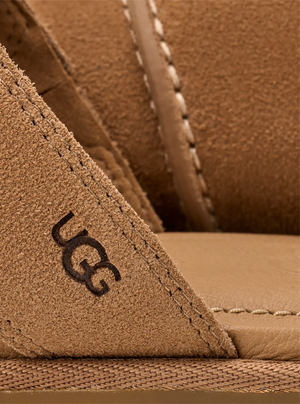 Matira Women's Suede Slide Sandals – Mustard Seed 9 | Lastorai