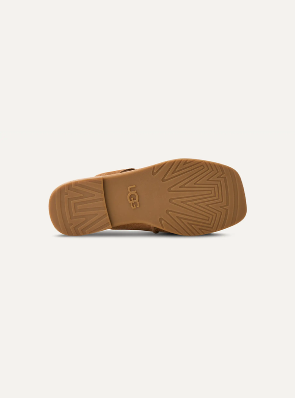 Matira Women's Suede Slide Sandals – Chestnut 2.5 | Lastorai