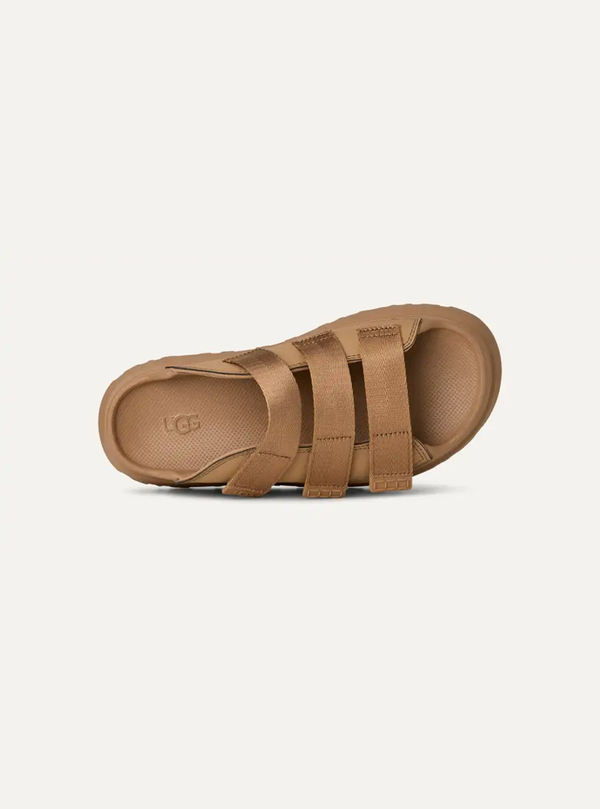 GoldenGlow Women's Slide Sandals – Dark Sand 5 | Lastorai