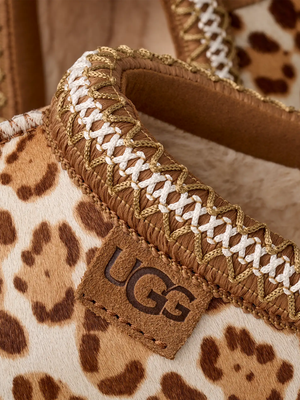 Tazz Plains Women's Animal Print Slippers – Animal Print 4.5 | Lastorai