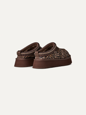 Tazz Caspian Women's Platform Slippers – Burnt Cedar 5 | Lastorai