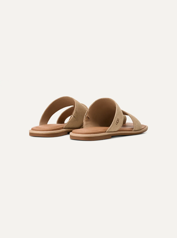 Matira Women's Suede Slide Sandals – Mustard Seed 3.5 | Lastorai