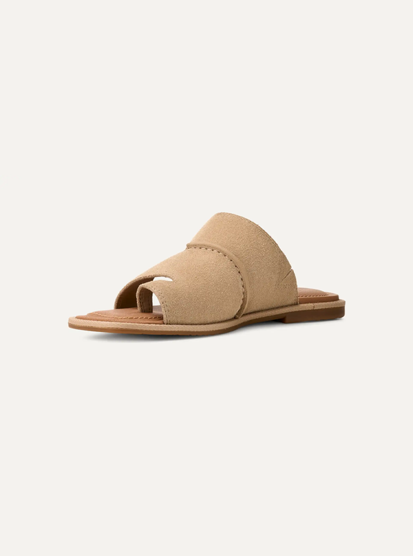 Matira Women's Suede Slide Sandals – Mustard Seed 4 | Lastorai