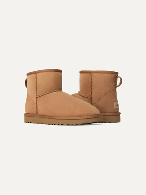 Classic Mini II Women's Sheepskin Boots – Chestnut Brown 3 | Lastorai