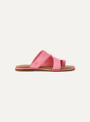 Matira Women's Suede Slide Sandals – Chestnut 3 | Lastorai