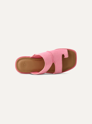 Matira Women's Suede Slide Sandals – Chestnut 5 (LAST PIECE) | Lastorai