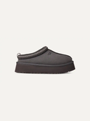 Tazz II Women's Platform Slippers – Pebble Grey 9.5 | Lastorai