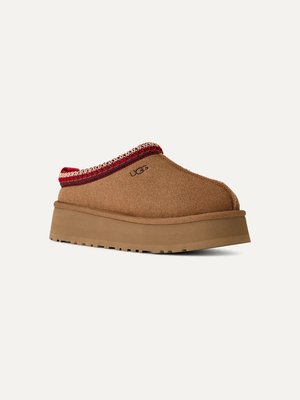 Tazz II Women's Platform Slippers – Chestnut Brown 3.5 | Lastorai