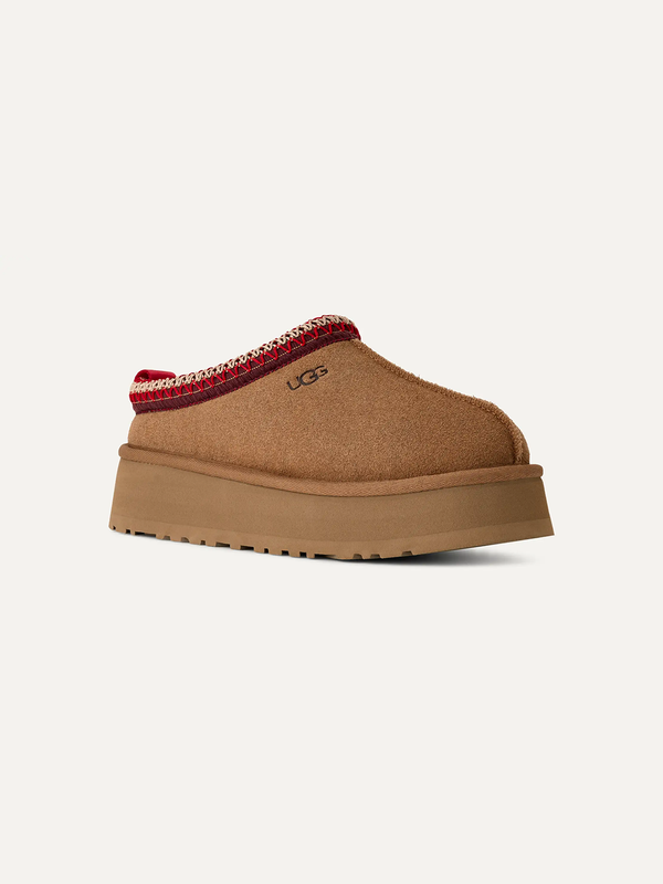 Tazz II Women's Platform Slippers – Chestnut Brown 3.5 | Lastorai