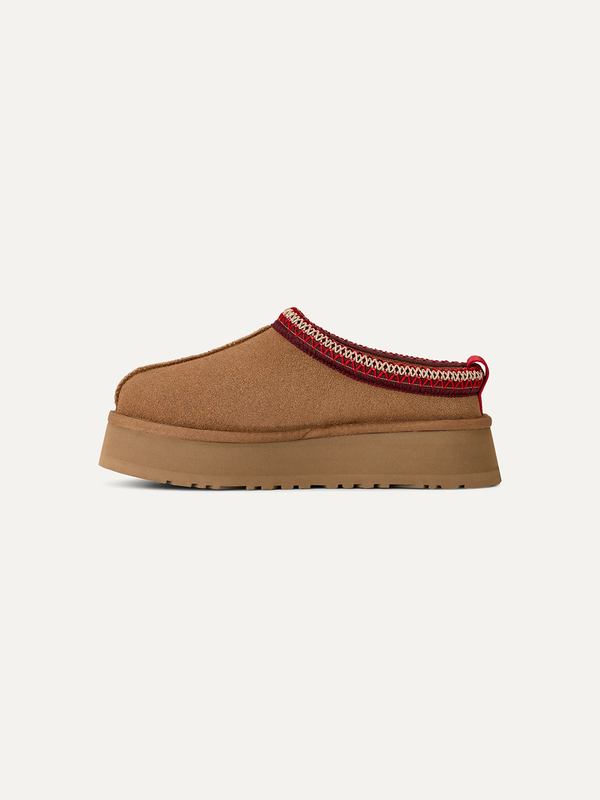 Tazz II Women's Platform Slippers – Chestnut Brown 4 | Lastorai
