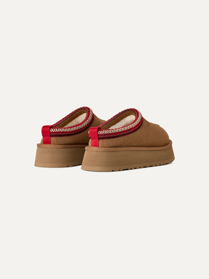 Tazz II Women's Platform Slippers – Chestnut Brown 4.5 | Lastorai