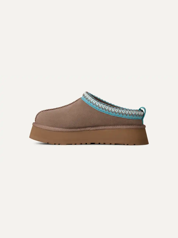 Tazz II Women's Platform Slippers – Pebble Grey 2.5 | Lastorai