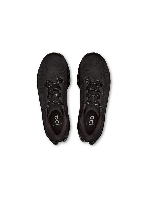Cloudmonster 3 Wide Women's Running Shoes – Black 4 | Lastorai