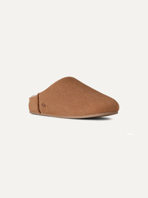 Elea Women's Suede Slip-On Shoes – Chestnut 3.5 | Lastorai