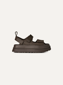 GoldenGlow Croc Embossed Women's Sandals – Mustard Seed 6.5 | Lastorai