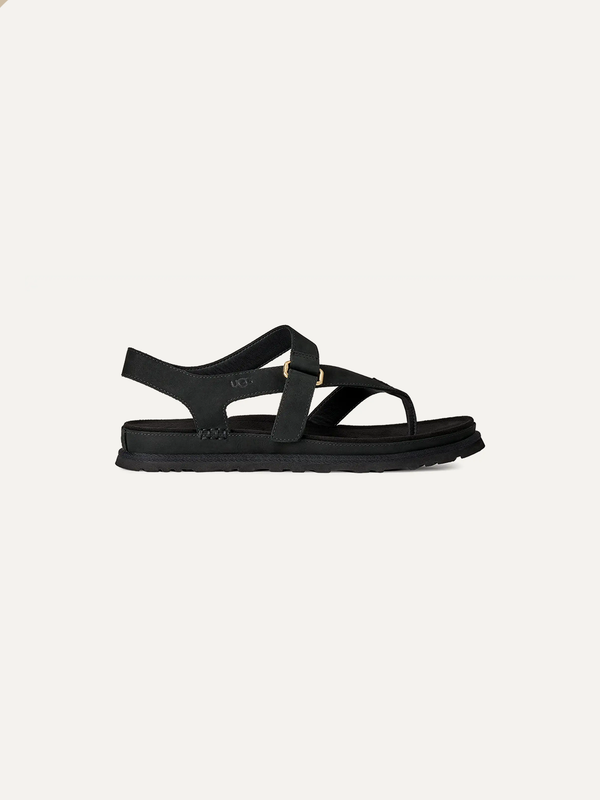 GoldenGaze Women's Toe Post Sandals – Sand 6.5 | Lastorai