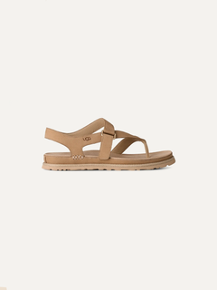 GoldenGaze Women's Toe Post Sandals – Sand 2.5 | Lastorai