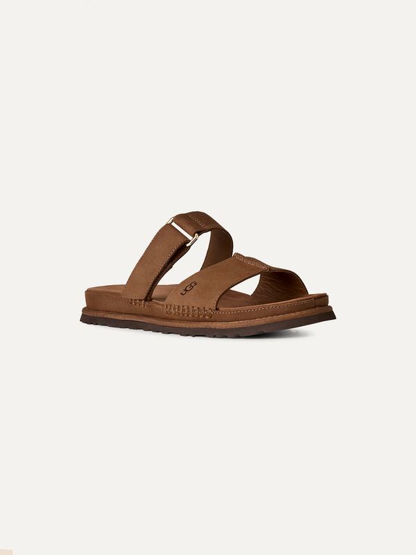GoldenGaze Women's Slide Sandals – Chestnut 4 | Lastorai
