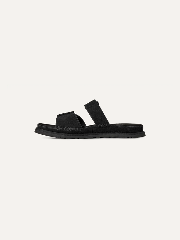 GoldenGaze Women's Slide Sandals – Black 3.5 | Lastorai