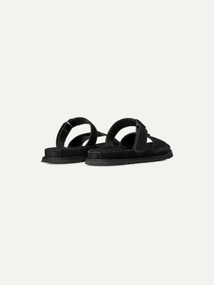 GoldenGaze Women's Slide Sandals – Black 4 | Lastorai