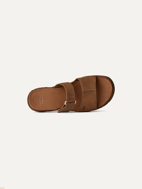 GoldenGaze Women's Slide Sandals – Chestnut 6.5 | Lastorai