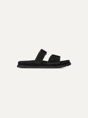 GoldenGaze Women's Slide Sandals – Black 2.5 | Lastorai