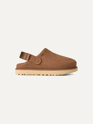 Goldenstar Women's Suede Clog – Chestnut 2.5 | Lastorai