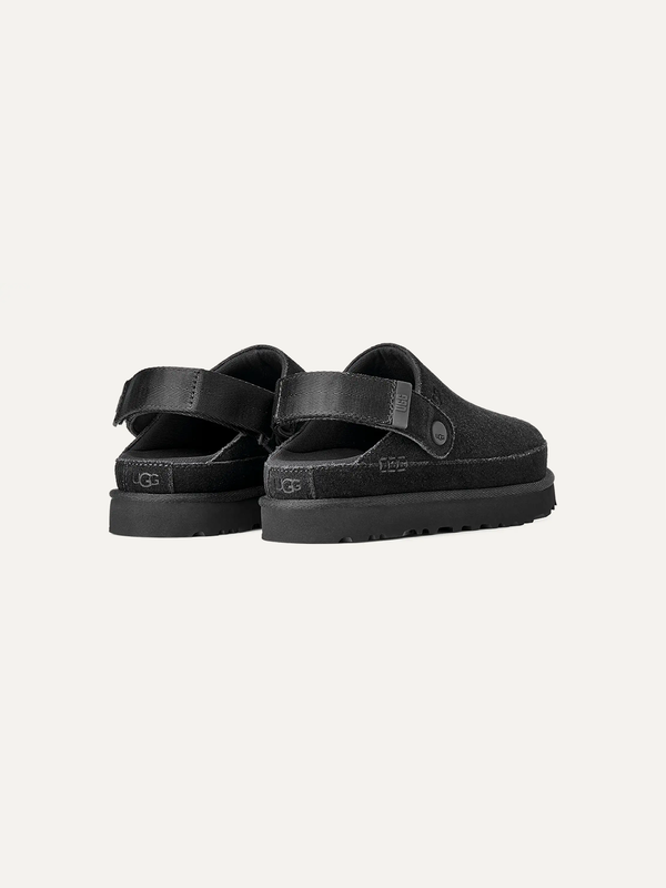 Goldenstar Women's Suede Clog – Dense Smoke 8 | Lastorai