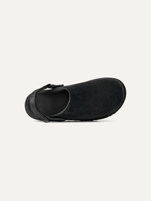 Goldenstar Women's Suede Clog – Dense Smoke 8.5 | Lastorai