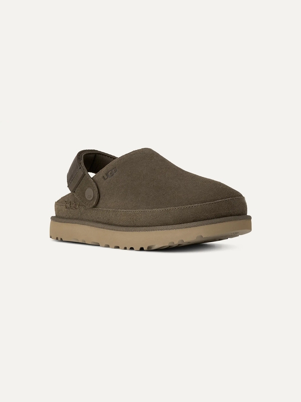 Goldenstar Women's Suede Clog – Chestnut 7.5 | Lastorai