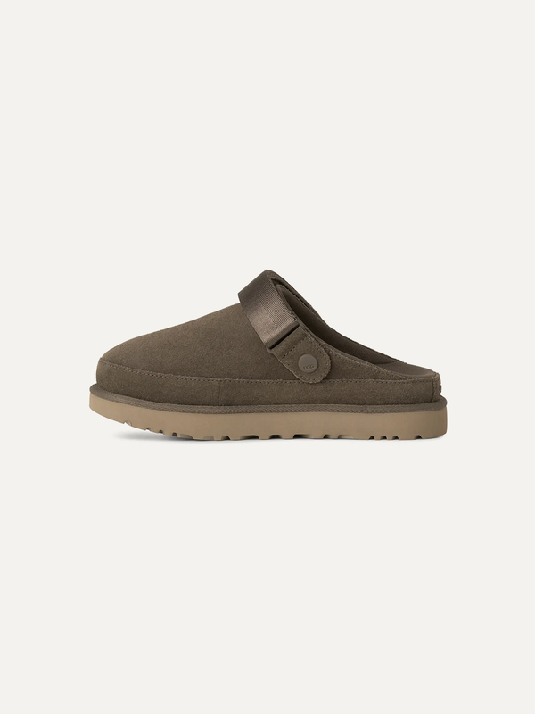 Goldenstar Women's Suede Clog – Chestnut 8 | Lastorai