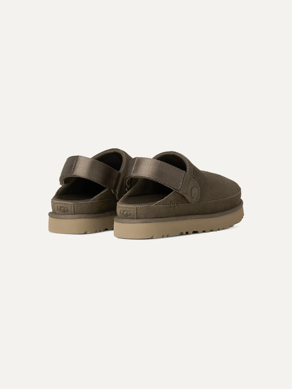 Goldenstar Women's Suede Clog – Chestnut 8.5 | Lastorai