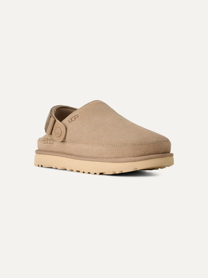 Goldenstar Women's Suede Clog – Dense Smoke 3 | Lastorai