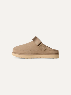 Goldenstar Women's Suede Clog – Dense Smoke 3.5 | Lastorai