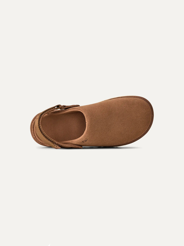 Goldenstar Women's Suede Clog – Chestnut 4.5 | Lastorai