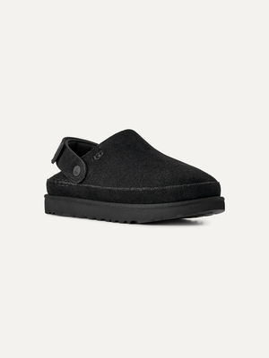 Goldenstar Women's Suede Clog – Dense Smoke 6.5 (LAST PIECE) | Lastorai