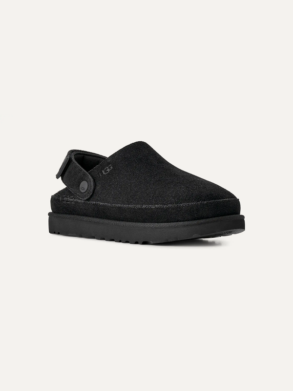 Goldenstar Women's Suede Clog – Dense Smoke 6.5 (LAST PIECE) | Lastorai
