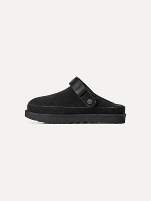 Goldenstar Women's Suede Clog – Dense Smoke 7.5 | Lastorai