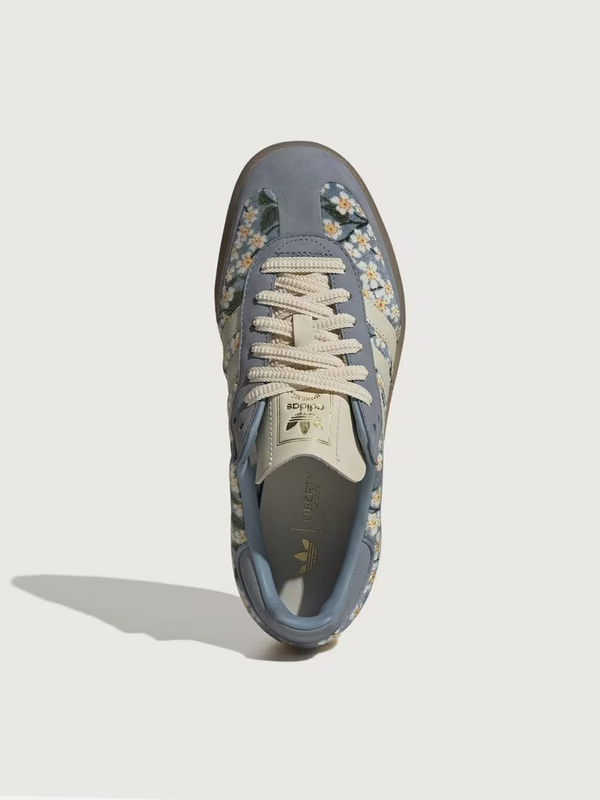 Sambae x Liberty London Women's Trainers – Light Blue 3 | Lastorai