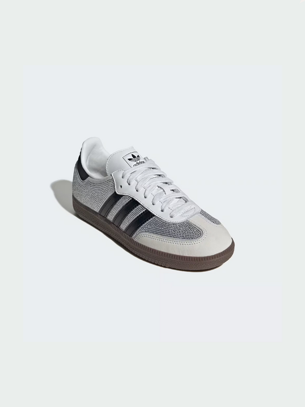 Samba OG Rhinestone Women's Trainers – White Rhinestone 4 | Lastorai